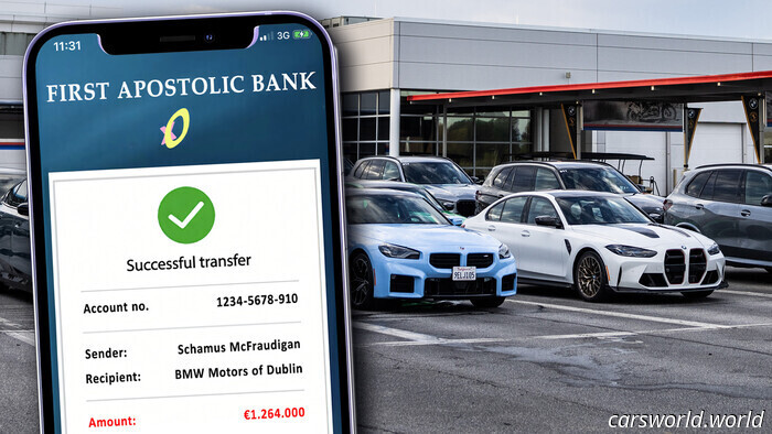 Un Hombre Intentó Comprar 3 BMW Con Transferencias Bancarias Retocadas Con Photoshop | Carscoops